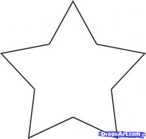 302x287 How To Draw A Star Coloring Pages To Print