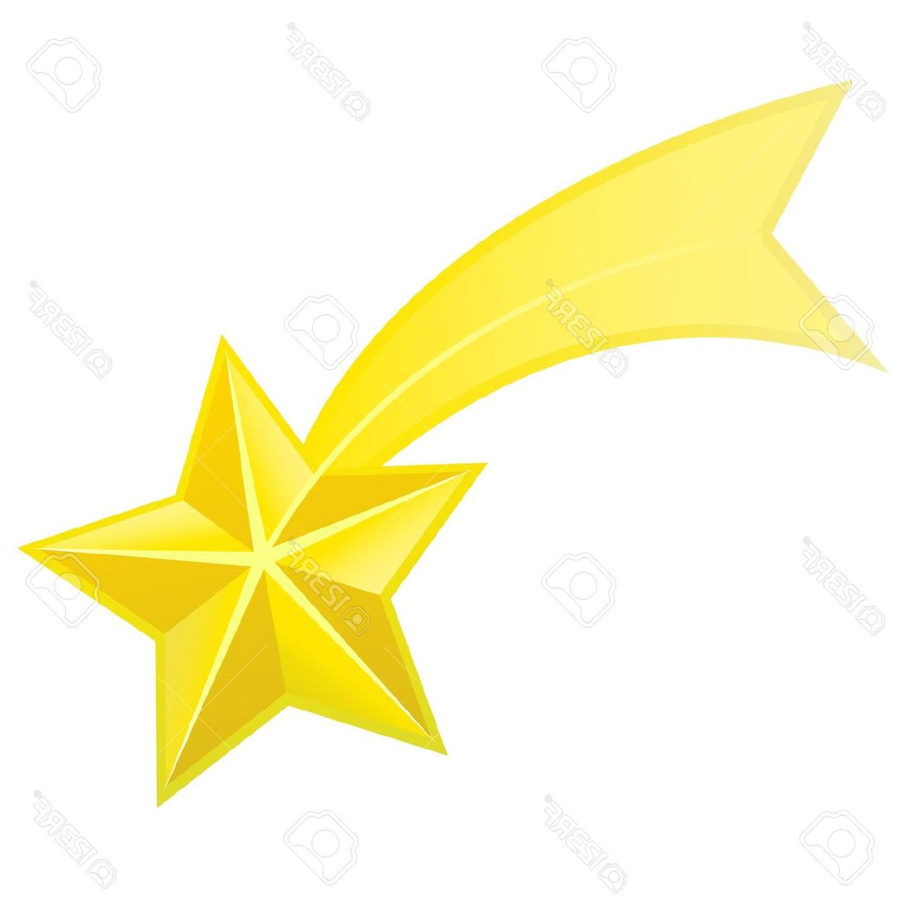 1300x1300 Unique Shooting Star Vector Stock Et Drawing