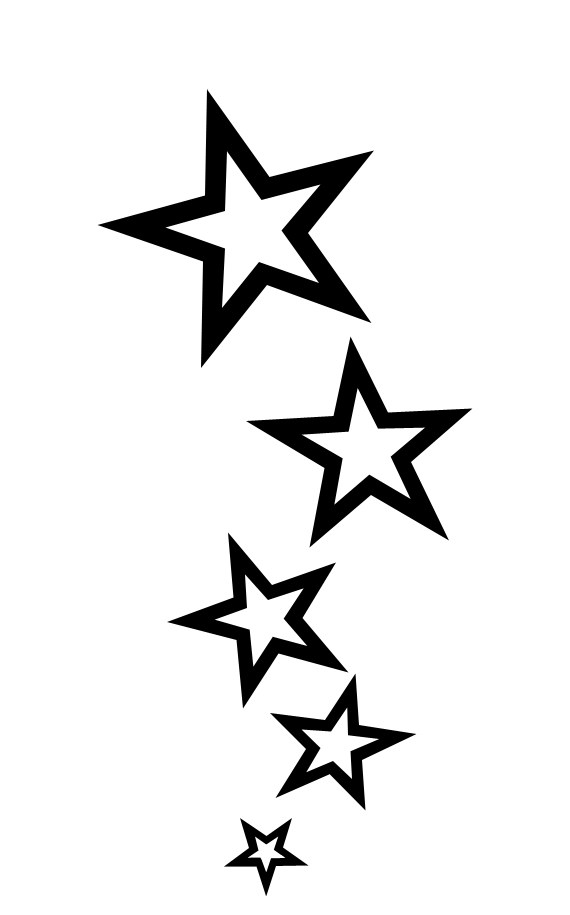 570x915 Star Drawing Tattoos