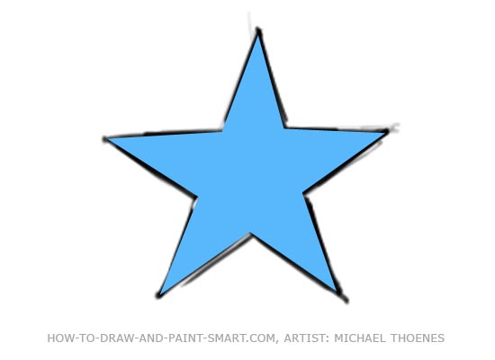 550x401 Draw A Star Shape