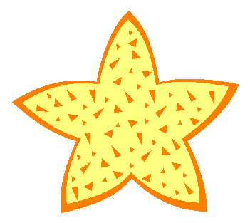 351x313 Free Clipart Animals Starfish Image 7