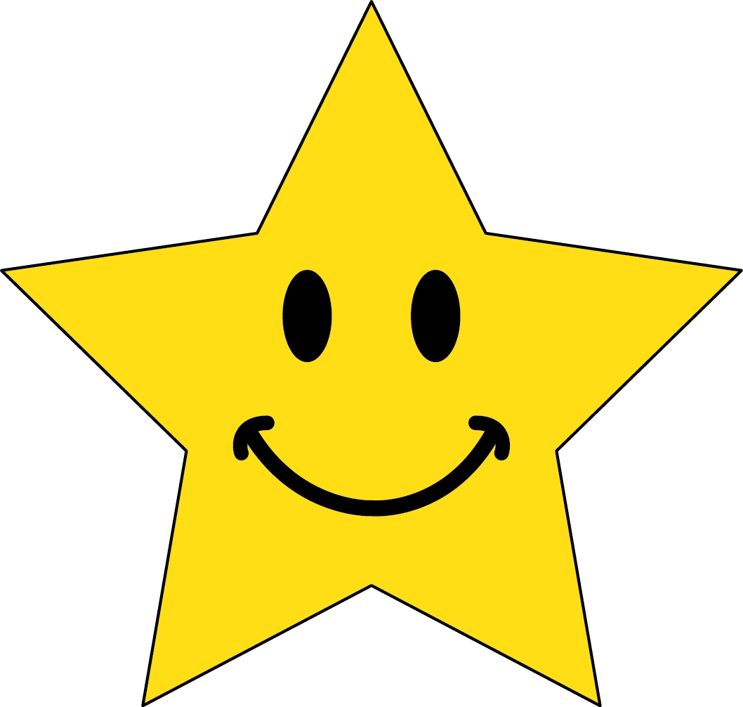 1058x1006 Star Clipart Happy Star