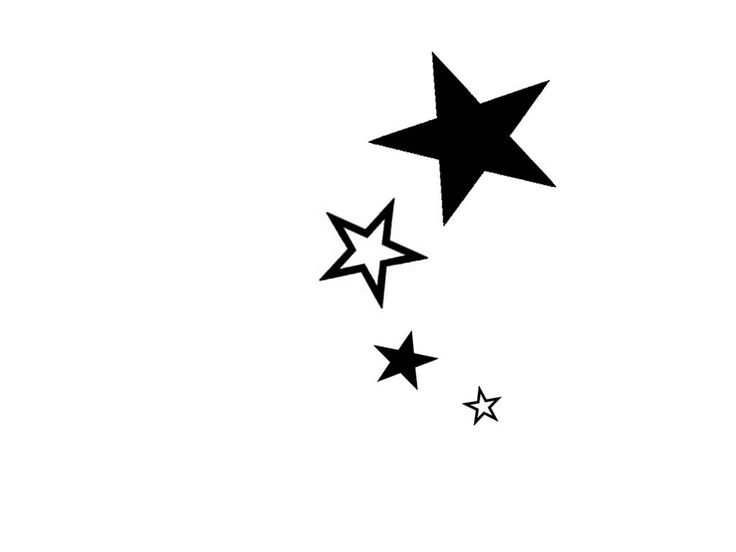 736x552 The Best Black Star Tattoo Ideas 3 Stars Tattoo