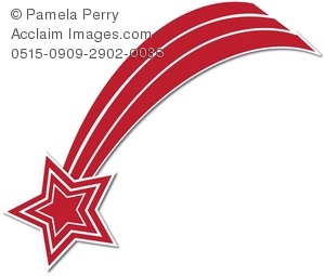 300x255 Art Illustration Of A Shooting Star Icon