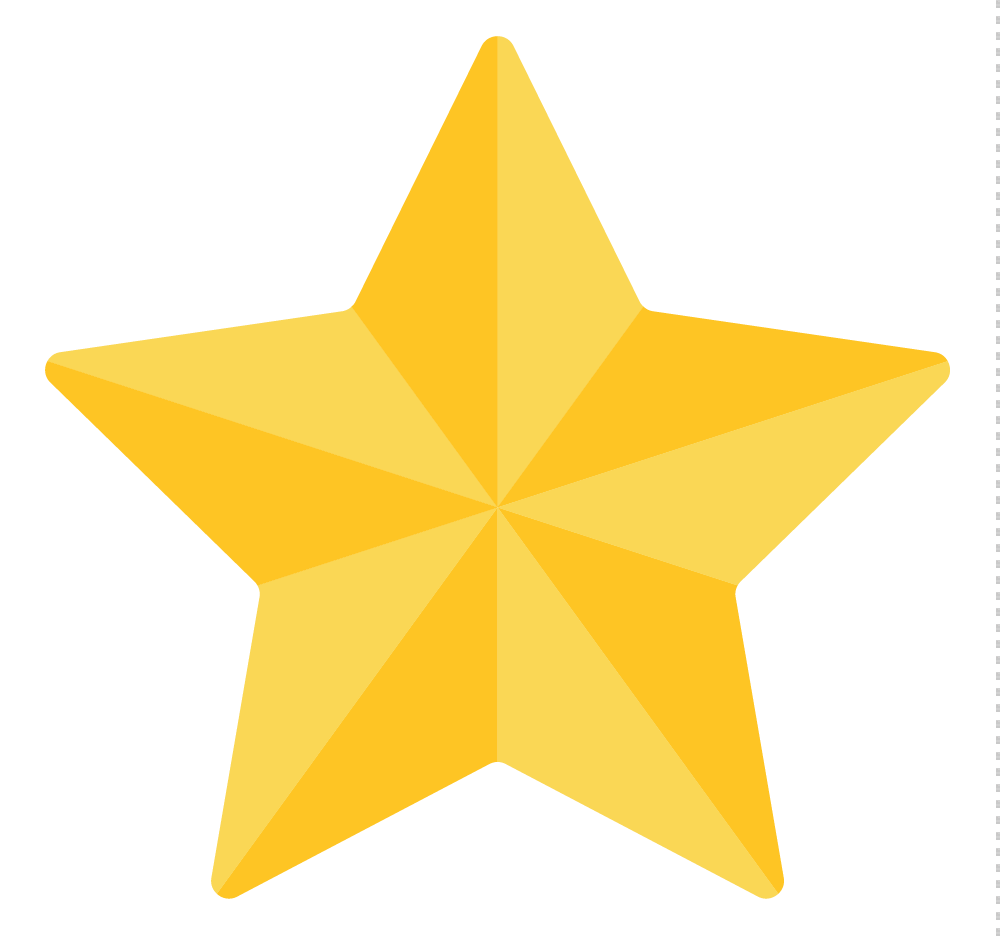 1000x936 3d Gold Star Transparent Background Png Mart