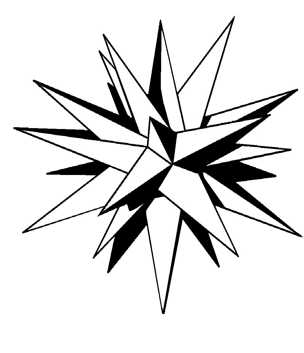 1000x1160 Moravian Christmas Star Clipart