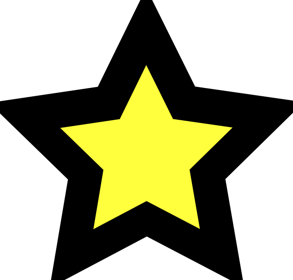 600x573 Star Clip Art