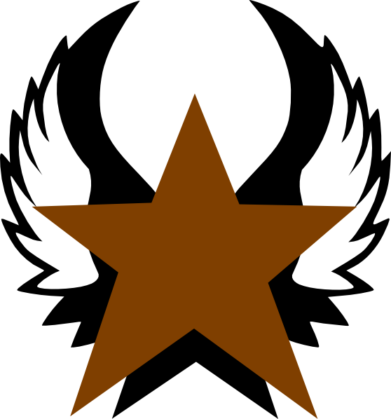 558x598 Gold Star Clip Art