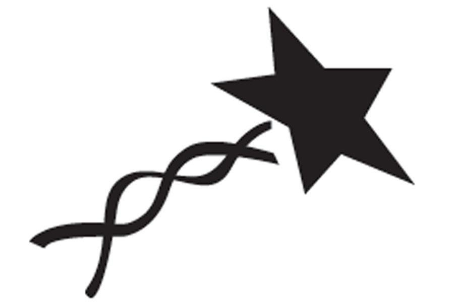 900x600 Shooting Star Logo Clip Art