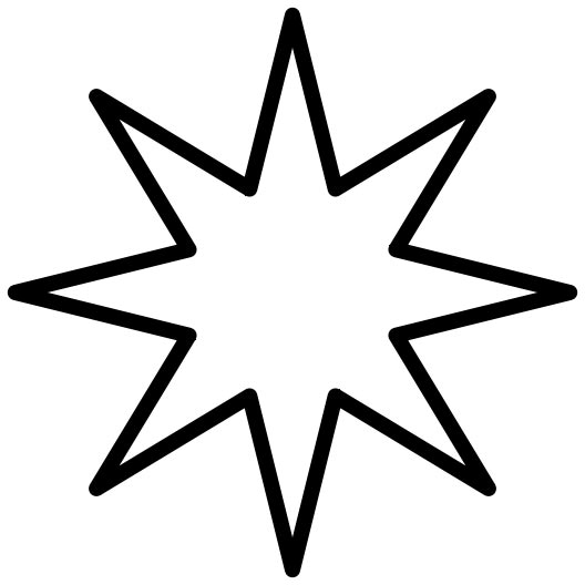528x528 Star Outline Clipart Many Interesting Cliparts