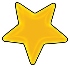 238x230 Clip Art Yellow Star 3 Clipart 2125285