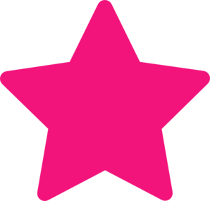 298x285 Pink Star Clipart