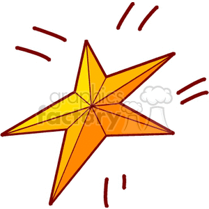 300x300 Royalty Free Yellow Bright Star 151006 Vector Clip Art Image