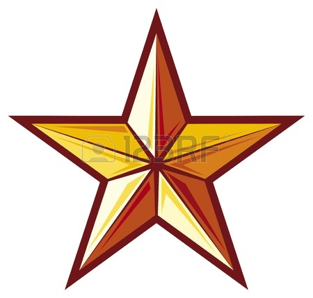 450x429 Star Tattoo Royalty Free Cliparts, Vectors, And Stock Illustration