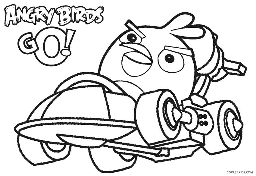 850x584 Printable Angry Birds Coloring Pages For Kids Cool2bkids