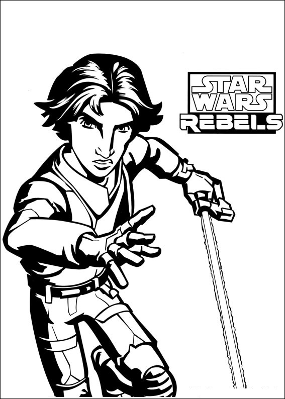 567x794 Top Star Wars Coloring Pages Online Free