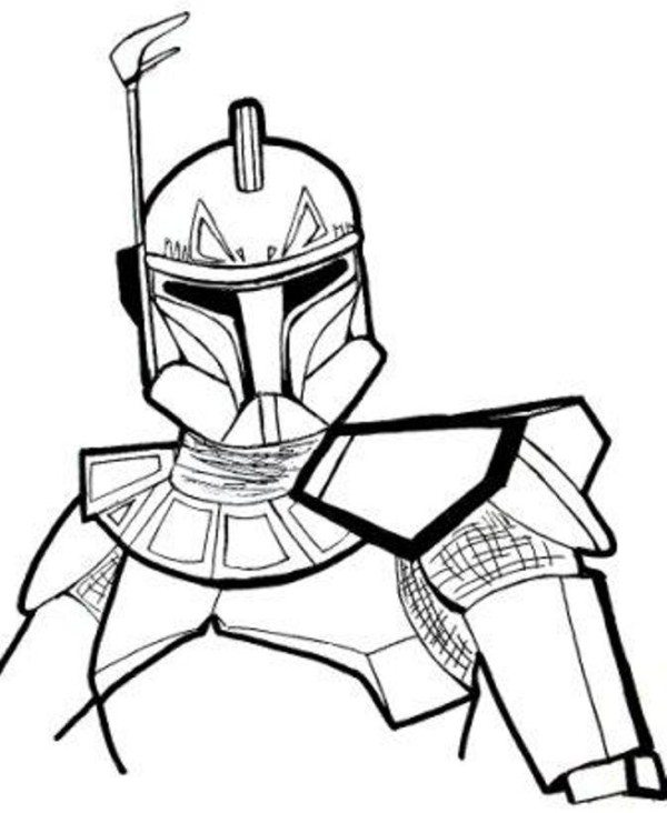 600x732 Star Wars Coloring Pages Rex