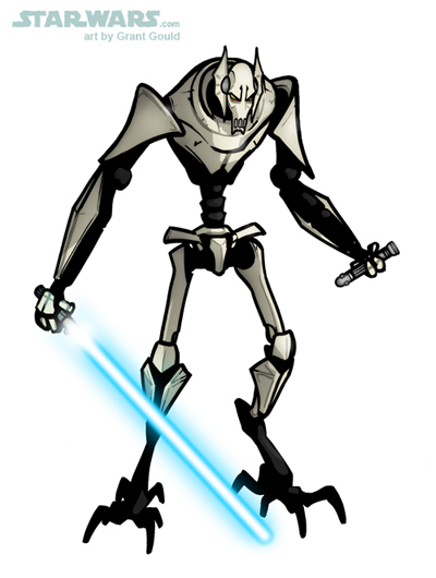 400x530 Draw General Grievous From The Clone Wars By Grantgoboom