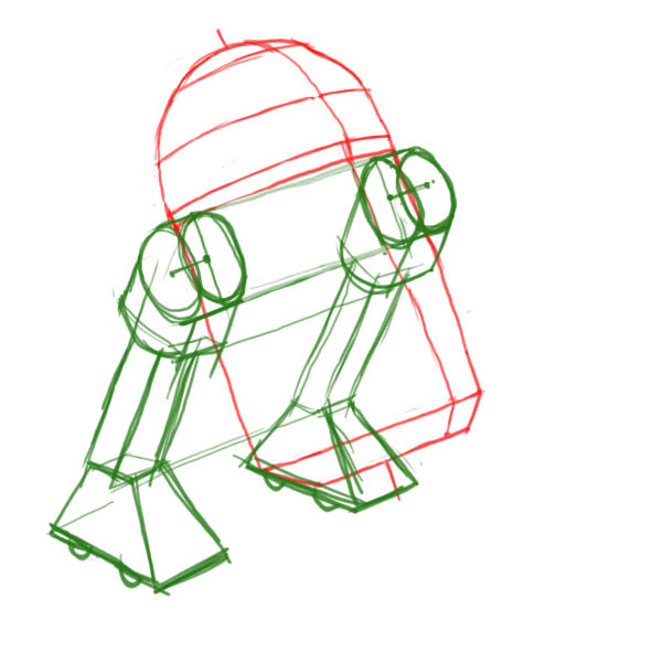 600x600 How To Draw Star Wars Characters R2d2