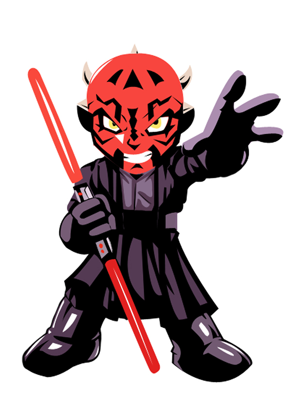 600x849 Star Wars Cartoon On Behance