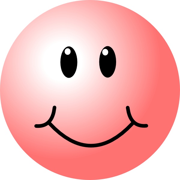 600x600 Graphics For Pink Happy Face Graphics