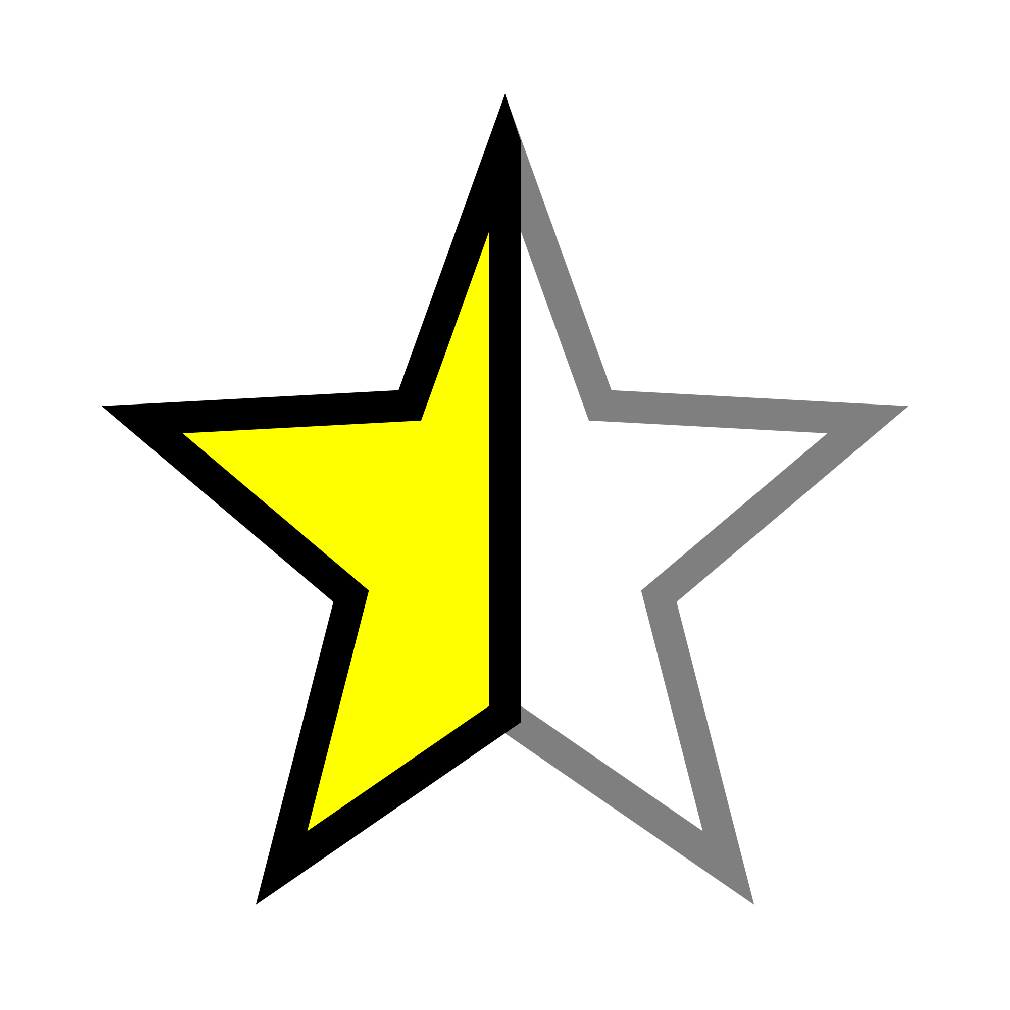 2000x2000 Filehalf Star Yellow.svg