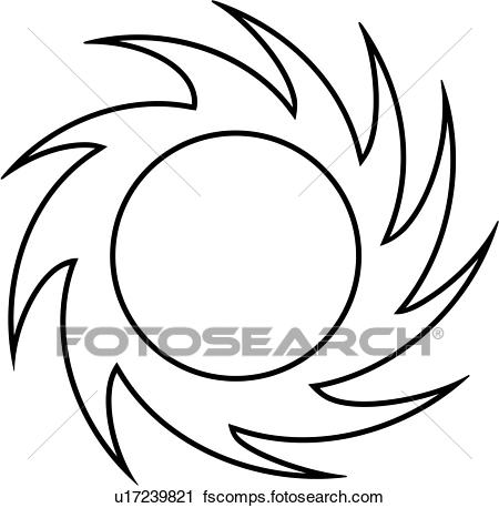 450x458 Clipart Of , Blank, Border, Fancy, Frame, Pinwheel, Starburst