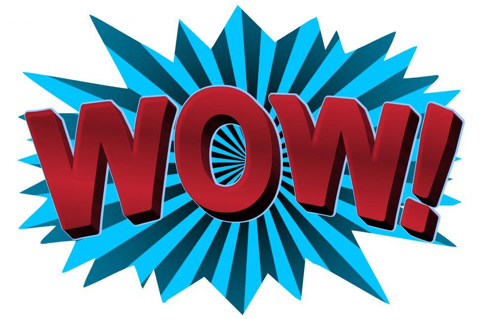 970x646 Free Stock Photo Of Blue And Red Wow Starburst