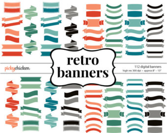 340x270 Circles Amp Starbursts Round Clip Art 36 White Digital Borders