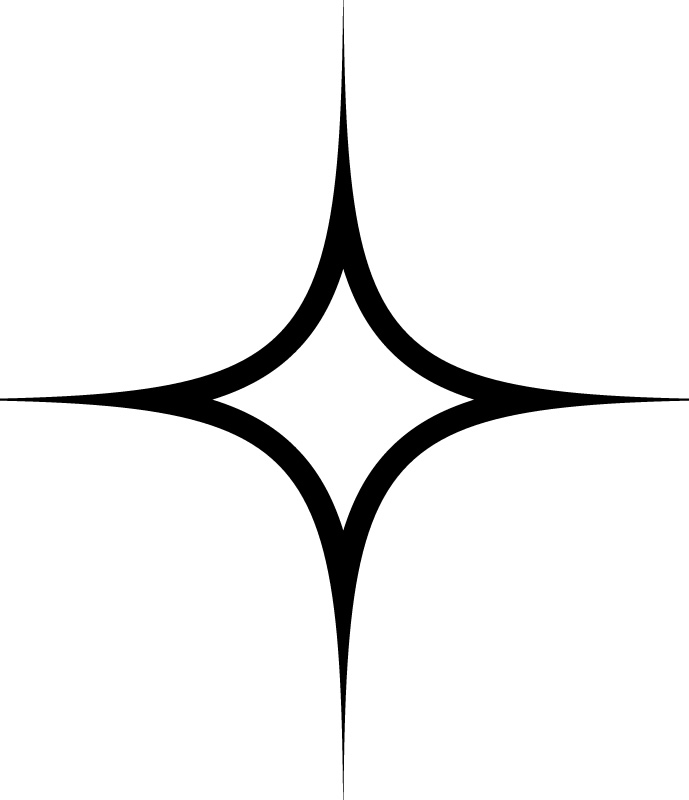 689x800 Outline Of Stars Clipart