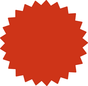 299x294 Starburst Outline Clip Art
