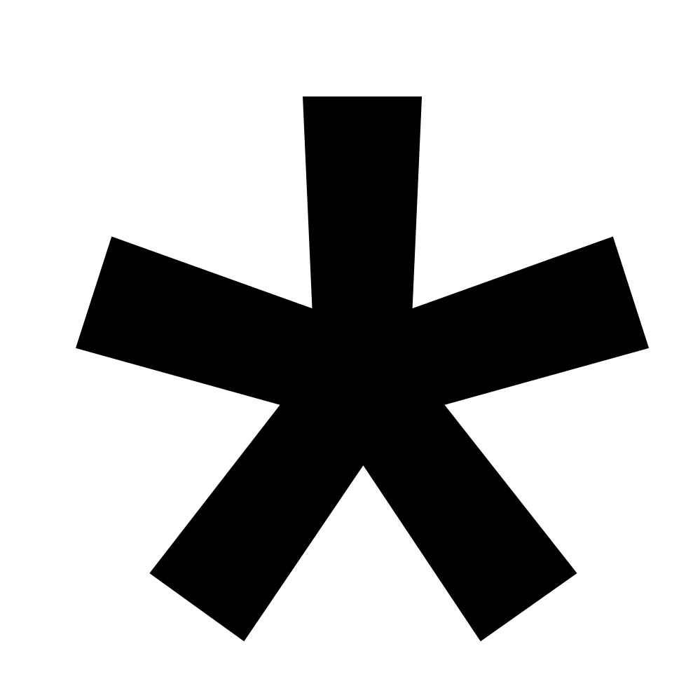 999x999 Starburst Clip Art Outline 08