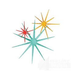 236x236 Retro Starburst Cliparts