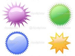 253x190 Starburst Candy Clip Art N4 Free Image