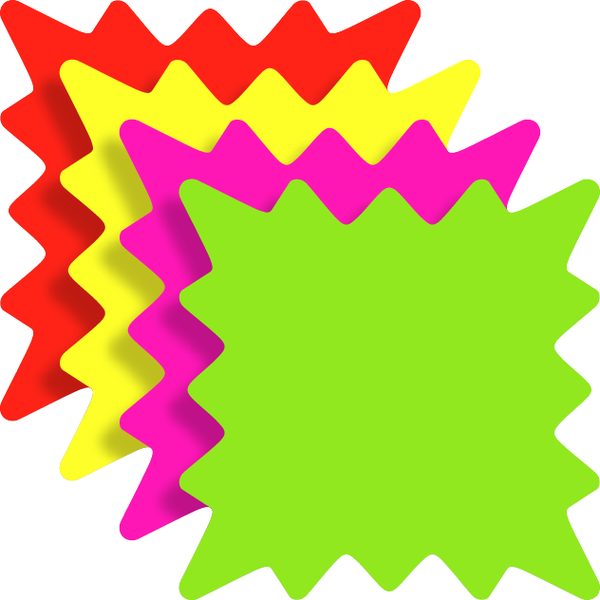 600x600 Ultra Glo Starbursts Murcott Merchandising, Inc.