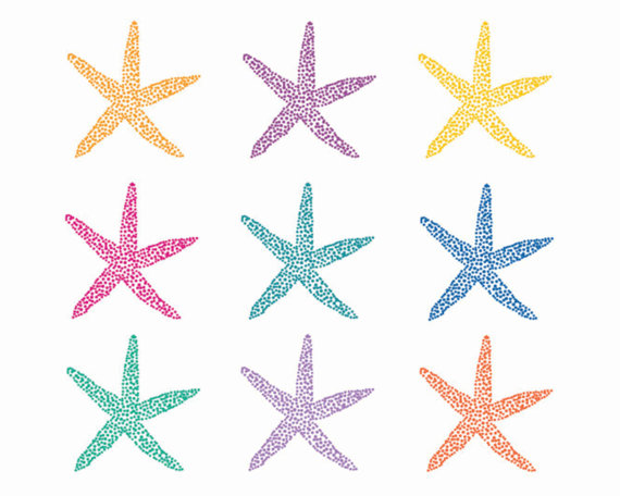 570x456 Starfish Off Sale Digital Clip Art Ocean Clipart Summer Clip Art