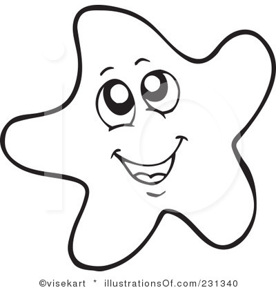 400x420 Starfish Clipart Outline Jpg