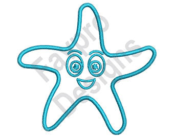 340x270 Starfish Embroidery Etsy