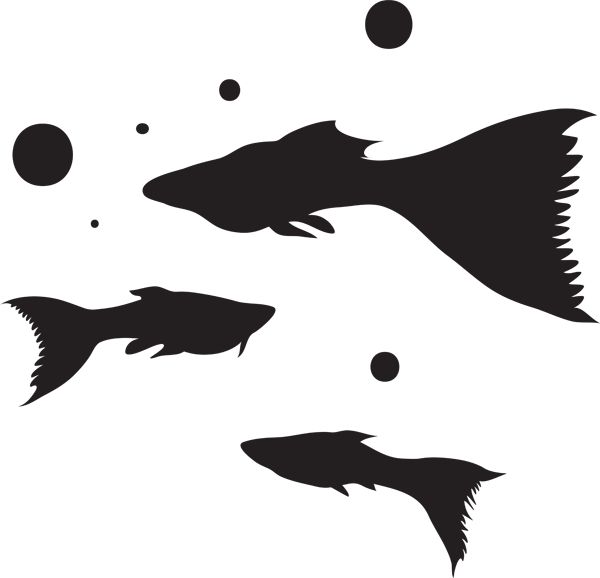 600x578 Free Octopus Fish Silhouette Clipart