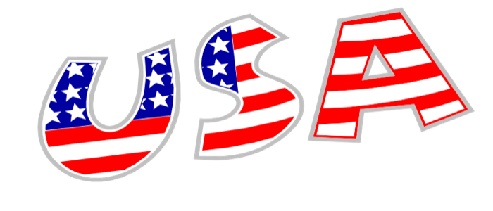 700x300 American Flag Clipart