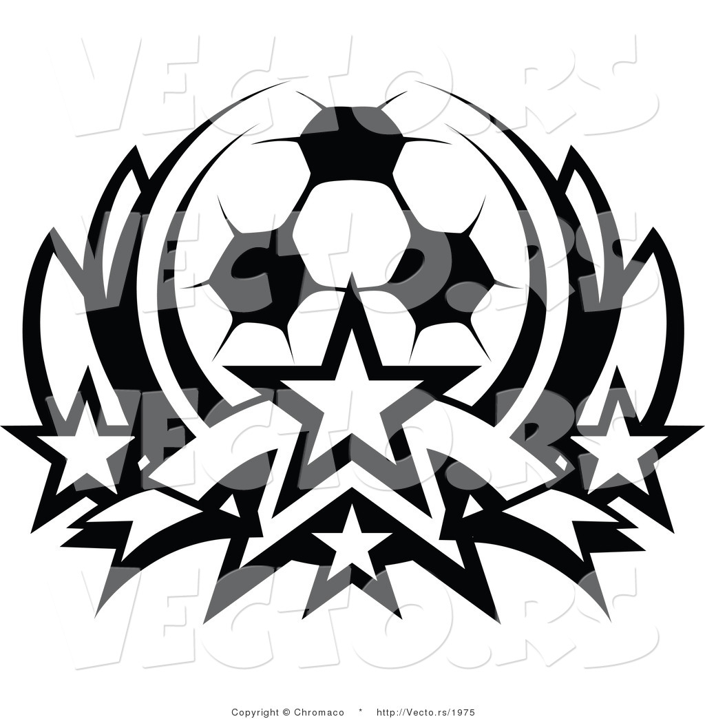 1024x1044 Vector Of A Soccer Ball With Stars