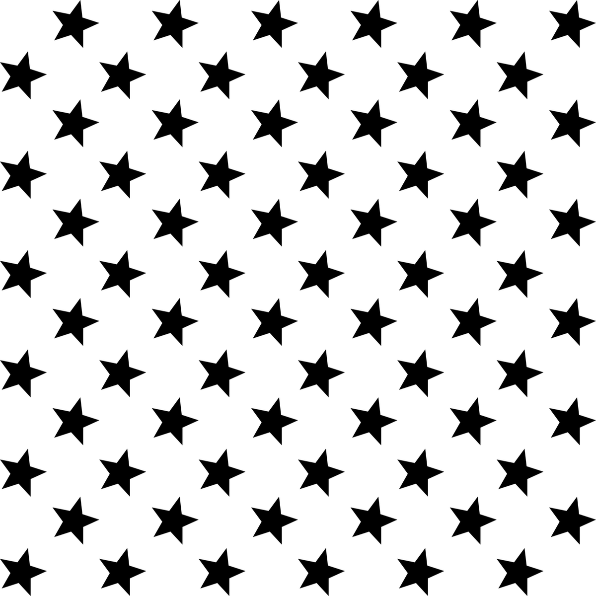 1200x1200 Stars In Black'N White Clipart Panda