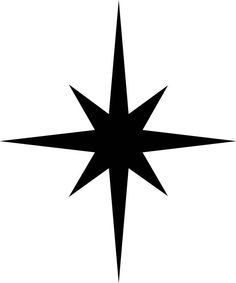 236x283 Christmas Star Silhouette Clip Art