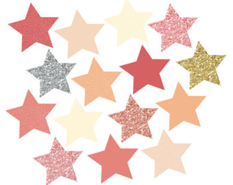 340x270 Stars Clipart Glitter