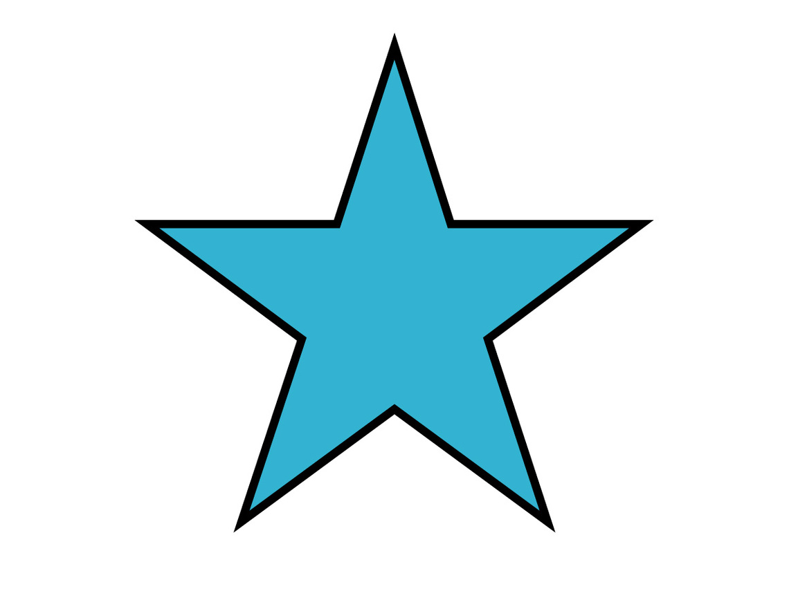 1140x855 Star Clipart
