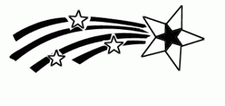 317x149 Realistic Clipart Shooting Star