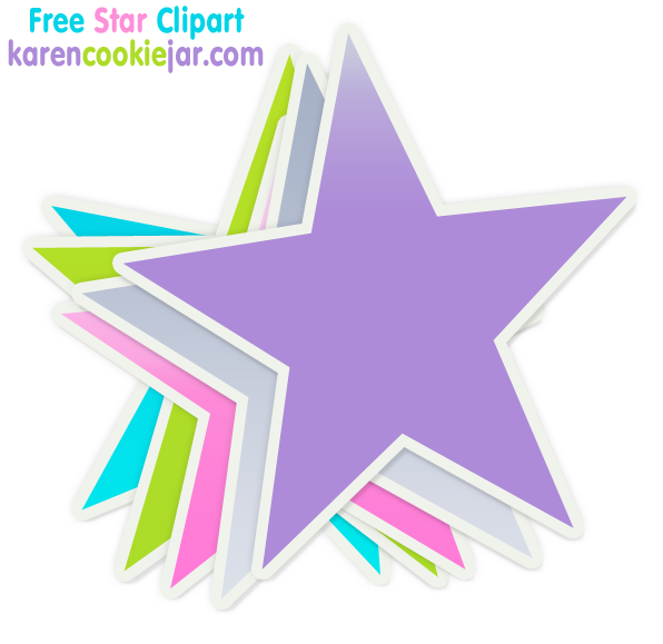 596x579 Free Star Clipart