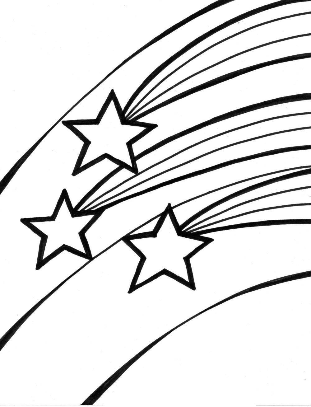 1000x1308 Falling Stars Clipart Draw