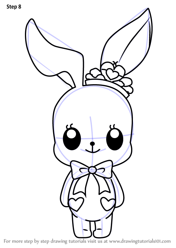 600x846 Learn How To Draw Little Bunny From Aikatsu Stars! (Aikatsu Stars