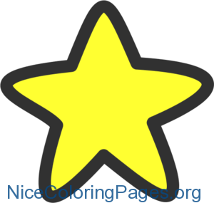 300x285 Stars Clipart Nice Coloring Pages For Kids